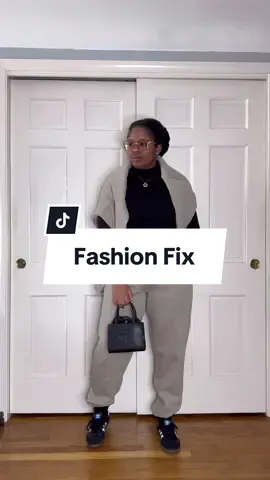 Outfit Fashion Fix 🫶🏾 Give me a sweat suit and call it a day @Essentials and @TELFAR  #OOTD #fashionfix #fyp #fashiontok #essentialsfearofgod #foryou #sweatsuit #sweatpants #hoodie #casualoutfits 