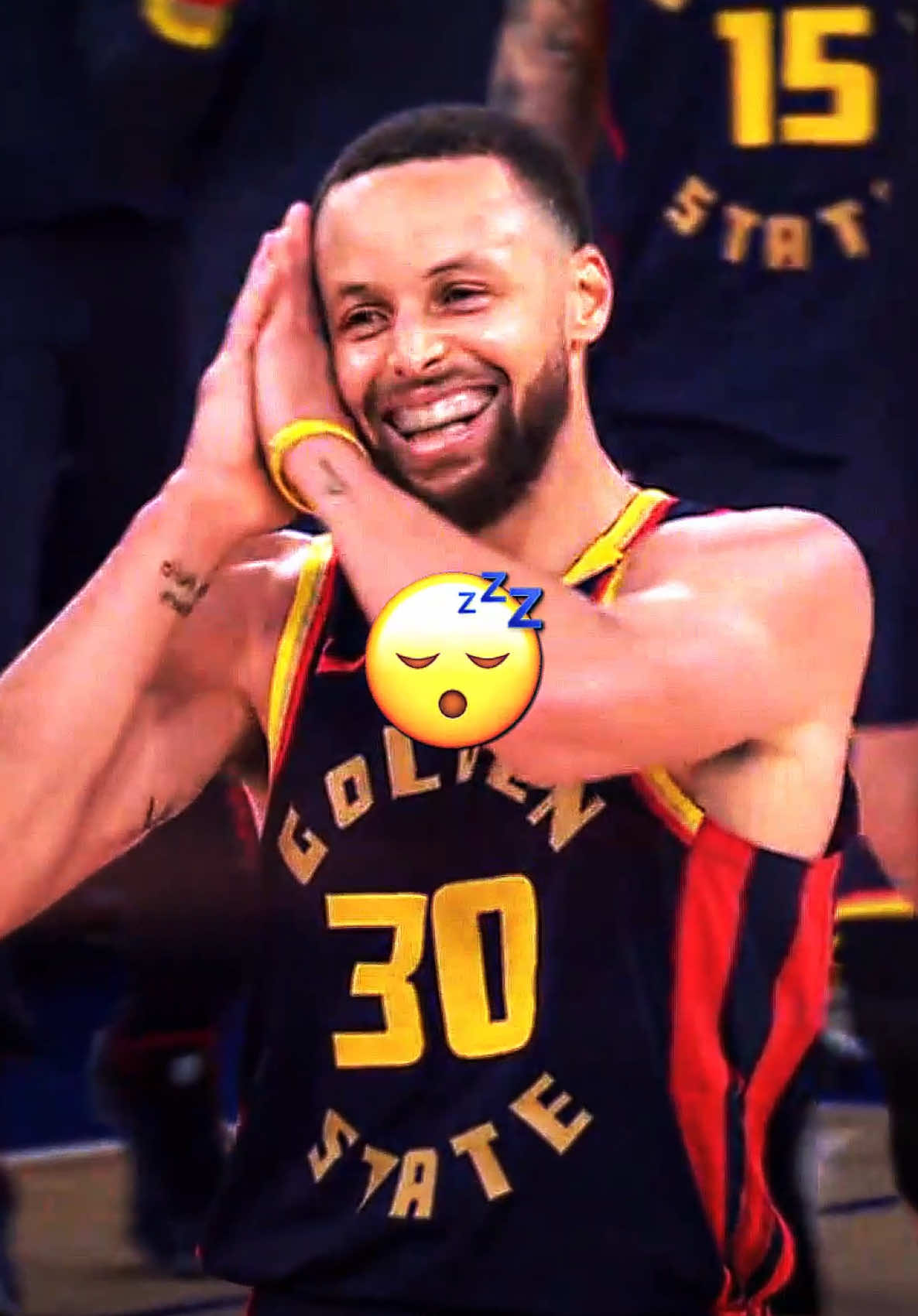 Night Night 😴 // #stephcurry #NBA #basketball #fyp #foryoupage 