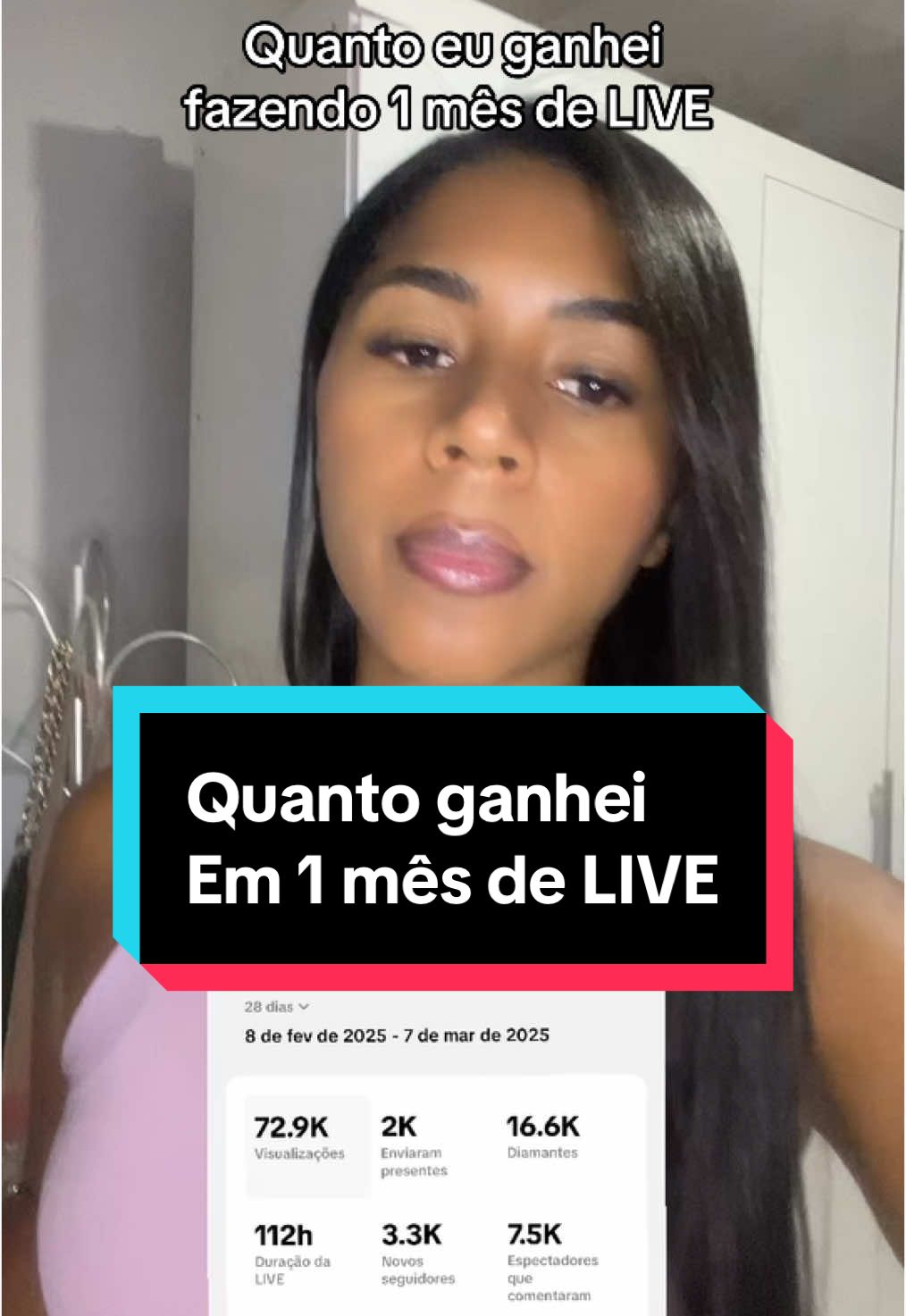 Quanto ganhei em 1 mês de LIVE  Como funciona o pagamento das lives Vomo é feito o pagamento das lives  Quanto vale os diamantes das lives  #monetizartiktok #vaiprofy #criacaodeconteudo #fypviral #creatorsearchinsights #desflopa 