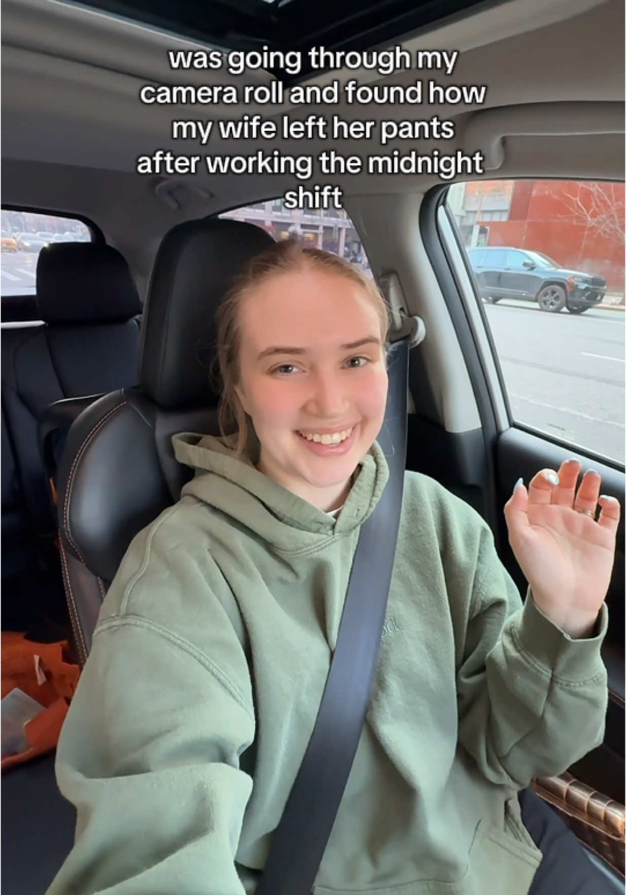 she was a sleepy gal I can’t blaim her #wlw #firstresponder #marriage #funny #wife 