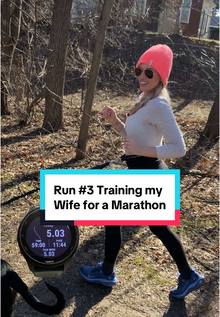 Run # 3 in my wife’s training. She is doing great. I love her so much and I’m so proud of her!  #run #Running #Ultrarunner #ultrarunning #runningcommunity #runfamily #runningfamily #hybridathlete #runningismytherapy #runtok #trailrunning #marathontraining #runner #runningmotivation #wife #husband #family 