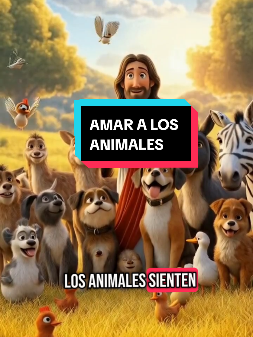 Amor a los animalees #mundoanimal #jesuslovesyou #jesus #animales #dios #amar #niños #mensajerosdedios #reelsviralシ #reelsfypシ #paratiiiiiiiiiiiiiiiiiiiiiiiiiiiiiii #fyp #mujercristiana #relatable #usa_tiktok #mensajedeluniverso #enseñanzasbiblicas 