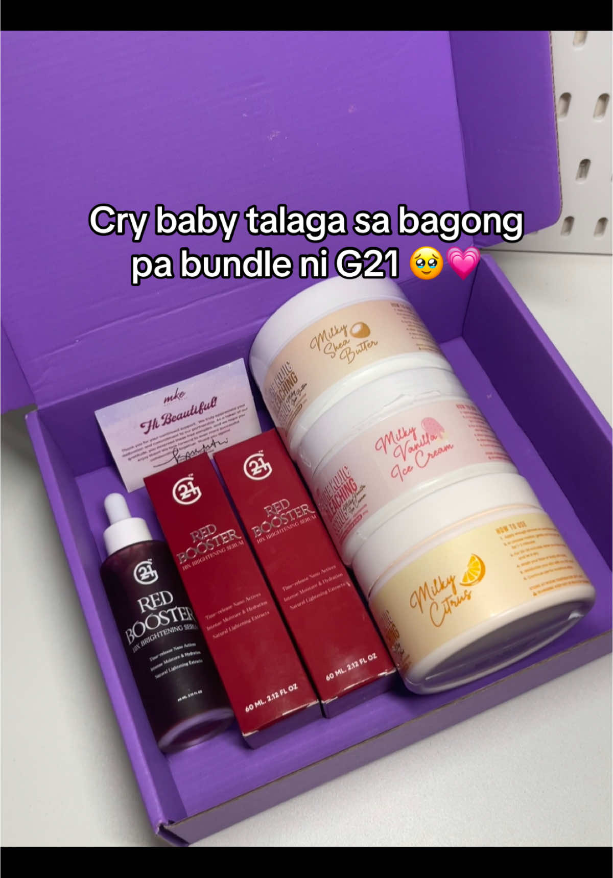 pov: naka abot ka sa pa bundle ni seller! ❤️🤭 #redbooster #g21redbooster #bleachingscrubredbooster #bundleg21 