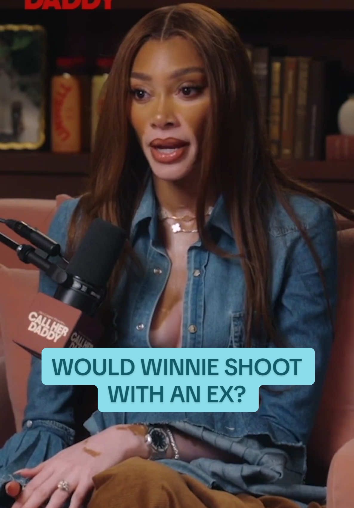 Anything for the shot 🐍 @Winnie 
