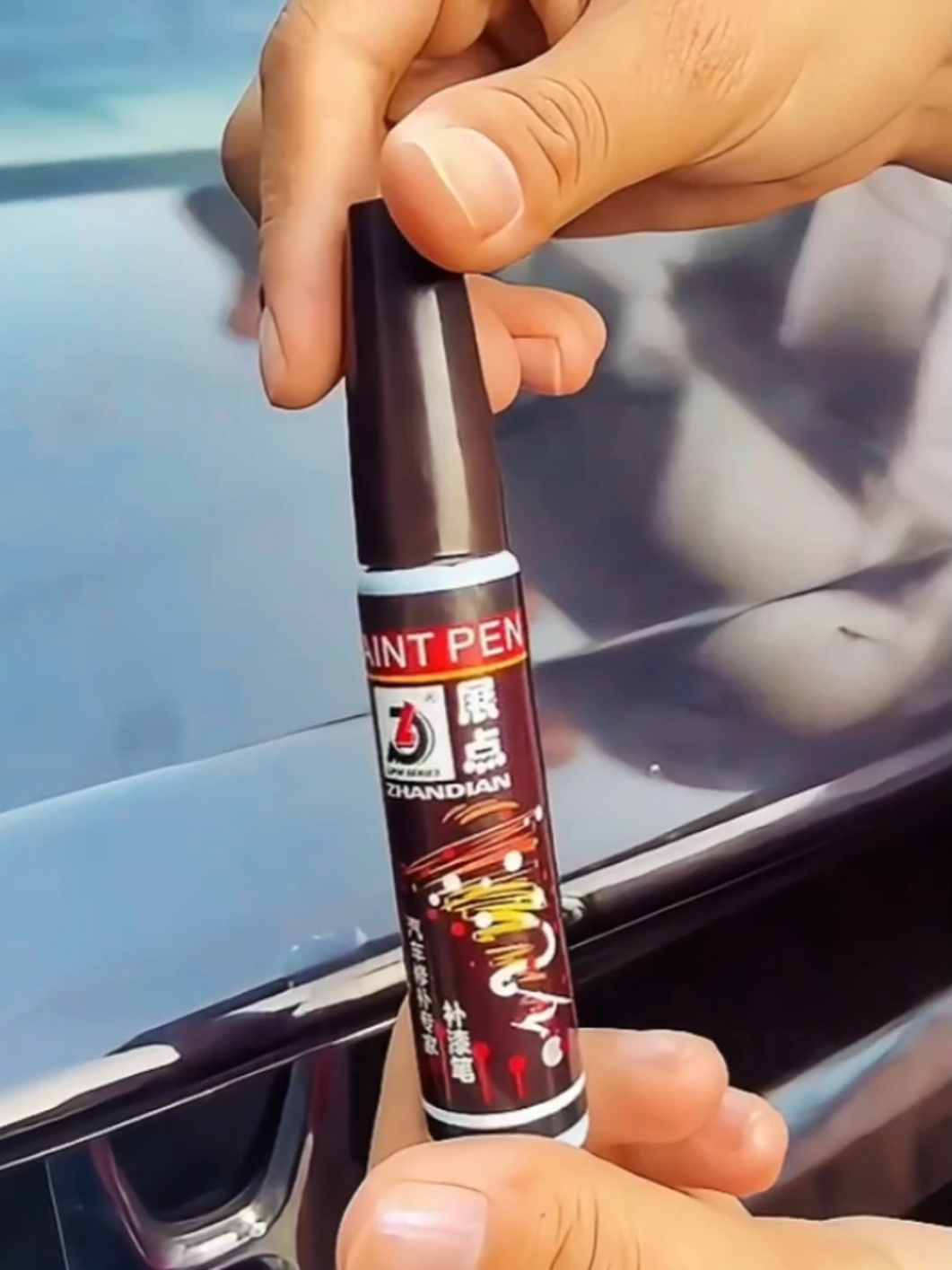 Deixe seu veículo novo com essa caneta! #carros 