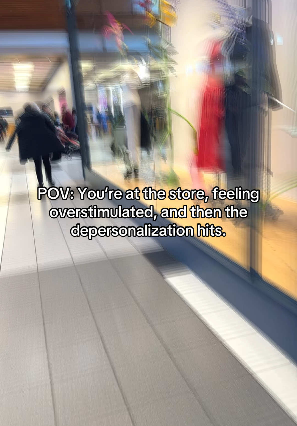 Depersonalization + overstimulation = common struggles in Visual Snow Syndrome   #fyp #visualsnow #visualsnowsyndrome #vss #health #doctor #LearnOnTikTok #neurodivergent #education #medical #nonprofit #charity #tiktok #explore #video #neurology #anxiety #depression #Science #eyes #vision #brain #chronicillness #invisibleillness #viral #instagram #Love #common  #photography #trending #trend #anxiety #school #backintheday #tea #symptoms #ophthalmology #neurology #migraine #floaters #palinopsia #greenscreen #depersonalization #dpdr #overstimulation 