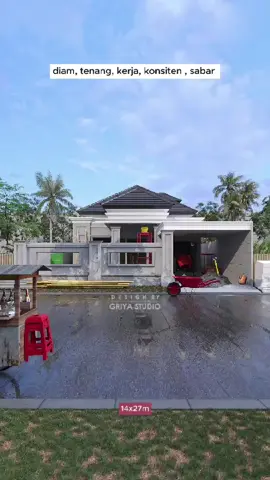 Semoga 2025 dimampukan punya rumah sekeren ini..aamiin #jasadesainrumah #arsitek #desainrumah #property 