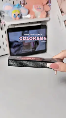 Mi dài mà tơi lắm luôn 👁️ ✨#LongandDense #colorkeyvn #colorkeymascara #cathy04 #unboxing #fyp #beauty #makeup #viral #muataitiktok #review 