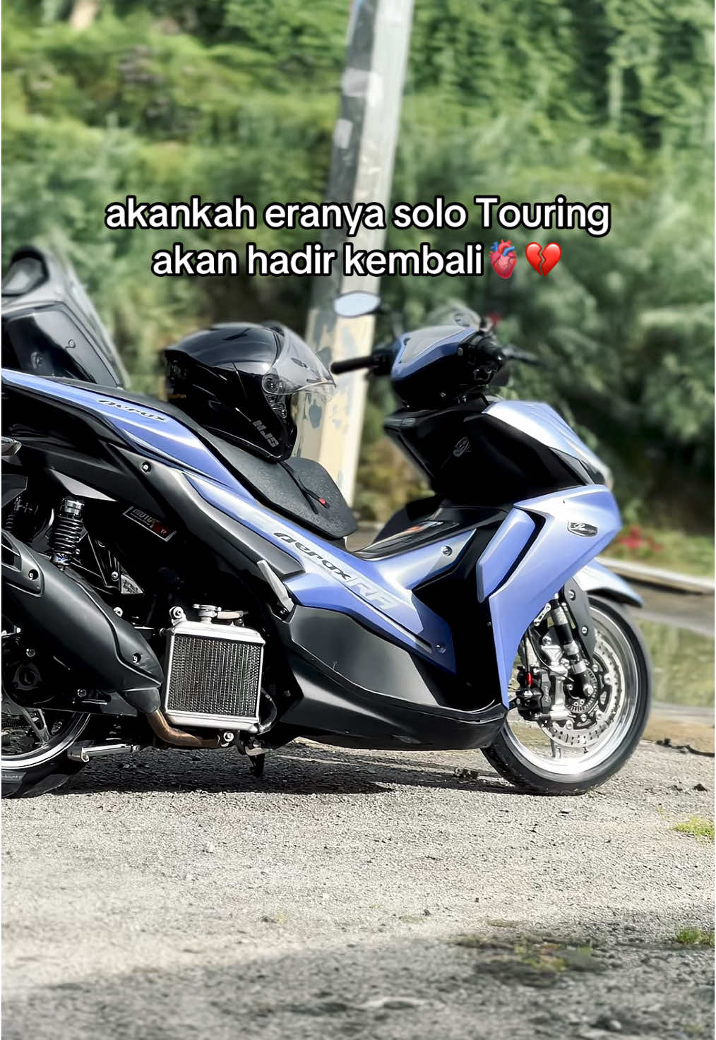 Nyari temen klo ada yg mau ikut😇#touring #touringmotor #aerox #fyp #touringbike 