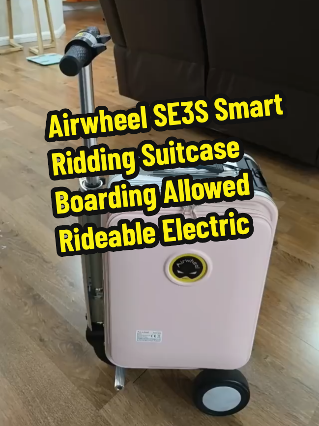 Airwheel SE3S Smart Ridding Suitcase Boarding Allowed Rideable Electric Luggage (Black, Pink& Silver) 26L | Ramadan & Raya Bersama Shopee “Klik pautan dalam bio saya untuk maklumat lanjut.”  ✅ Penghantaran Percuma Tanpa Perbelanjaan Minimum ✅ 90% Diskaun Dijamin Harga Terendah ✅ 100 Million Coins Raya Giveaway With Shopee Live “Jangan lepaskan tawaran hebat ini!”  #ShopeeHaul #ElectronicsZone #ShopeeMY #MYShopeeCheck #ShopeeMYRamadan #ShopeeMYRaya #Choice03 @tiktokshop_my @shopeemy 