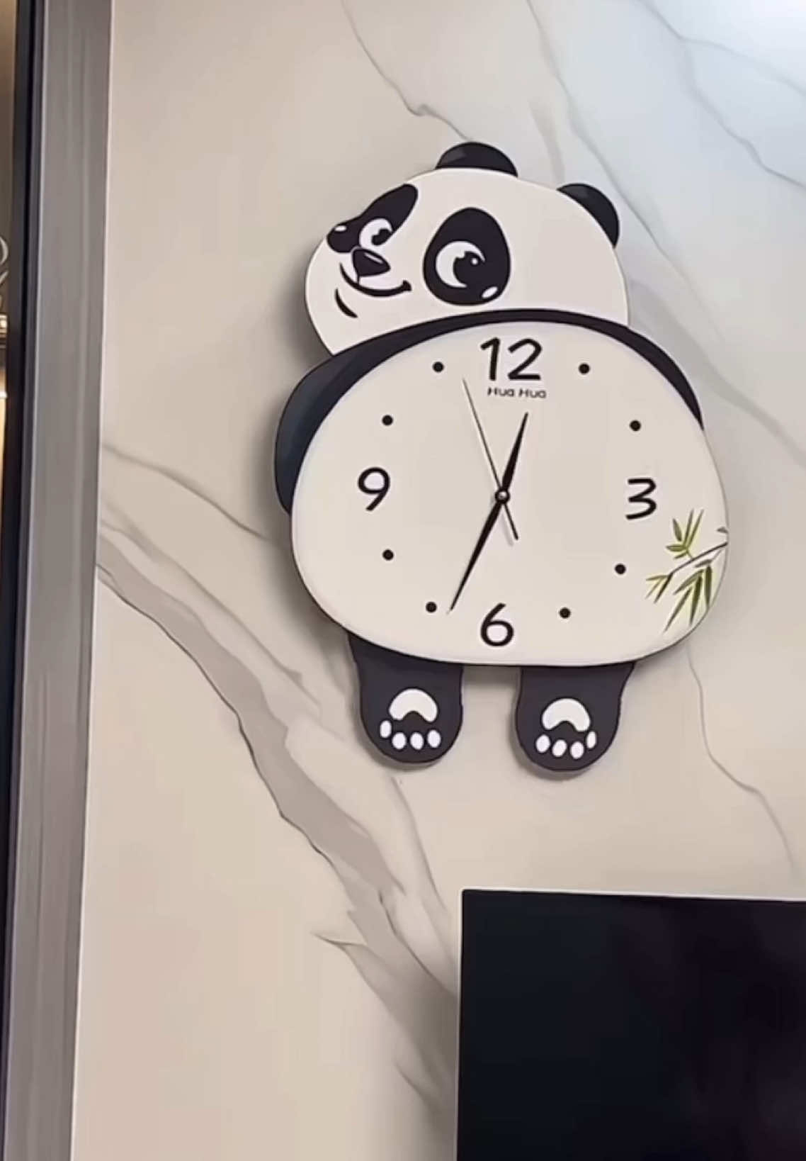 Tranh Đồng Hồ Gấu Trúc Panda#xuhuong #thinhhanh #giadungtienich 