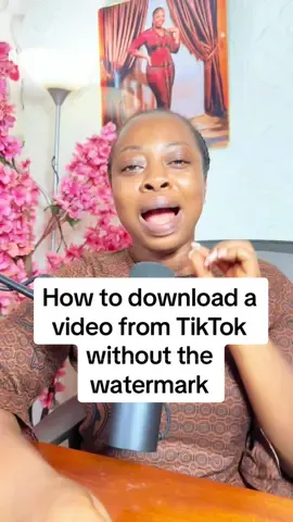 How to download a video from tiktok without the watermark #akuanyameyie #thekingsdaughter 