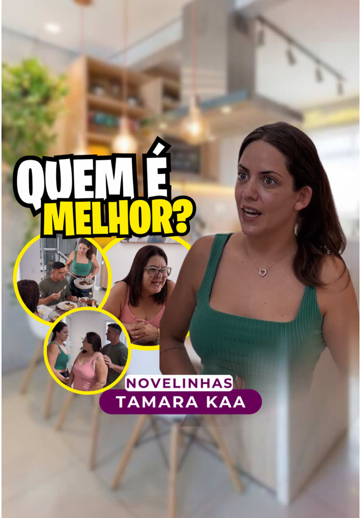Minha sogra vive criando comparações entre eu e ela! E meu marido não percebe que ela quer me anular da vida dele e ainda fica puxando o sac0 dela 🤨😓 #tamarakastro #novelas #tamara 