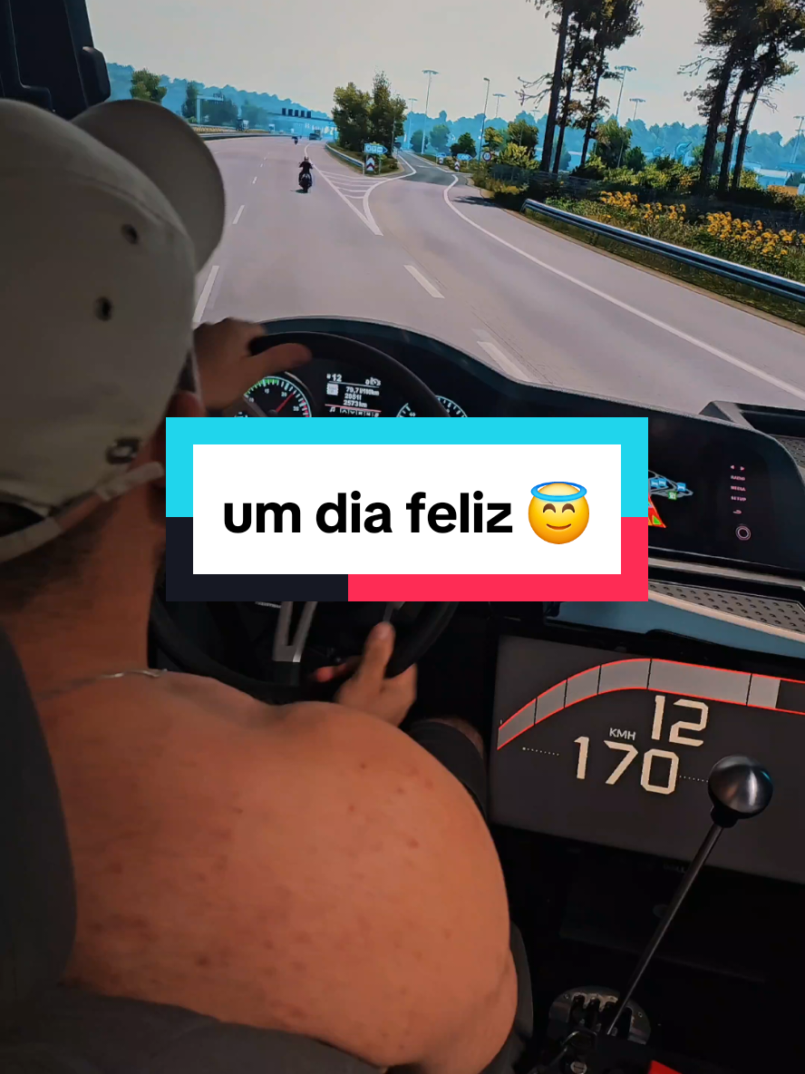 um dia feliz 😇  #game #videogame #gamesnotiktok #games #eurotrucksimulator2 #gamer 