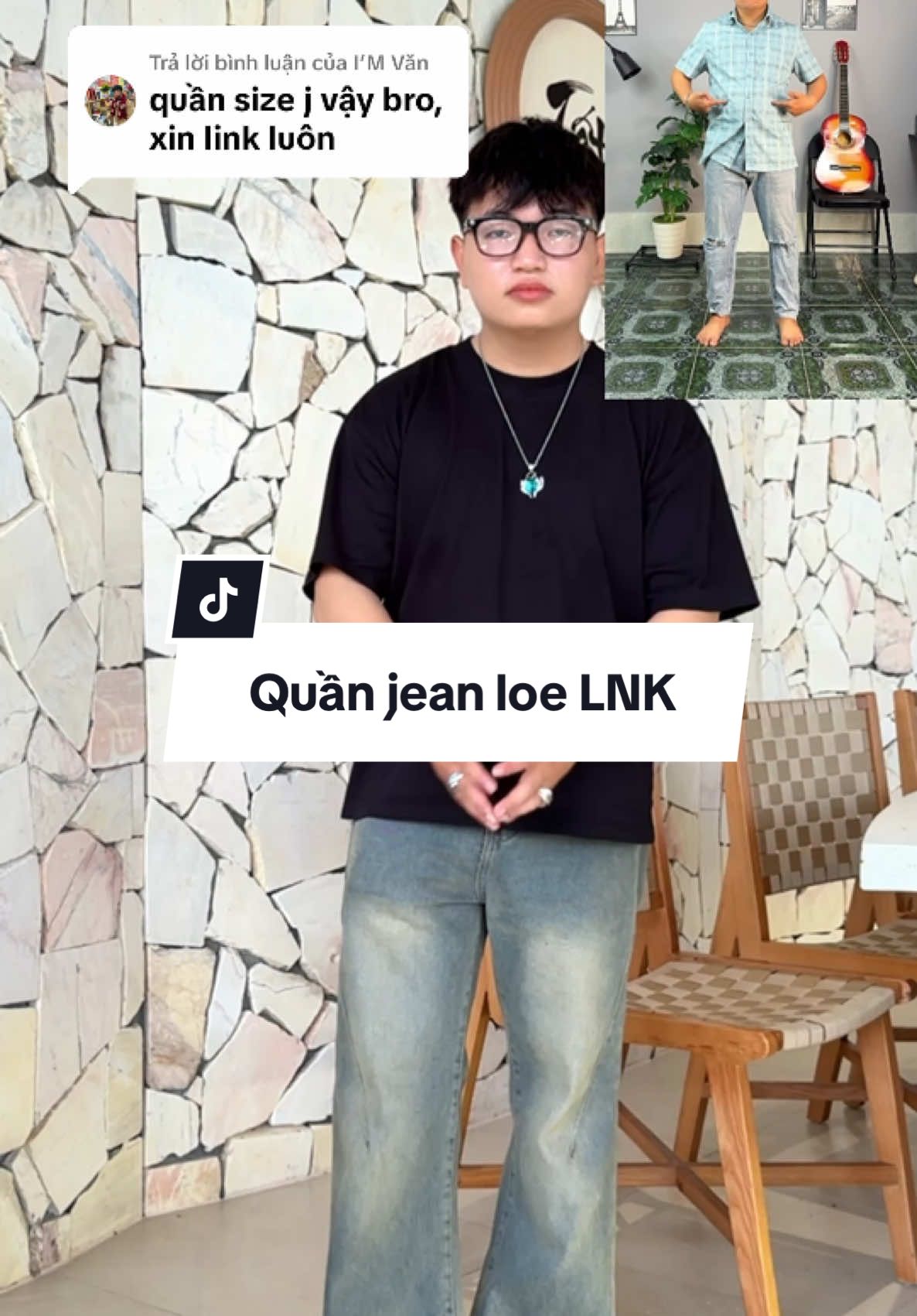 Trả lời @I’M Văn quần jean loe đến từ nhà LNK nha màu đẹp hack dáng cực tốt tận 5cm giá chỉ 185k #nhuancaithien #quanjeanloe #quanjeannam #lnkwear #outfit #tmgr 