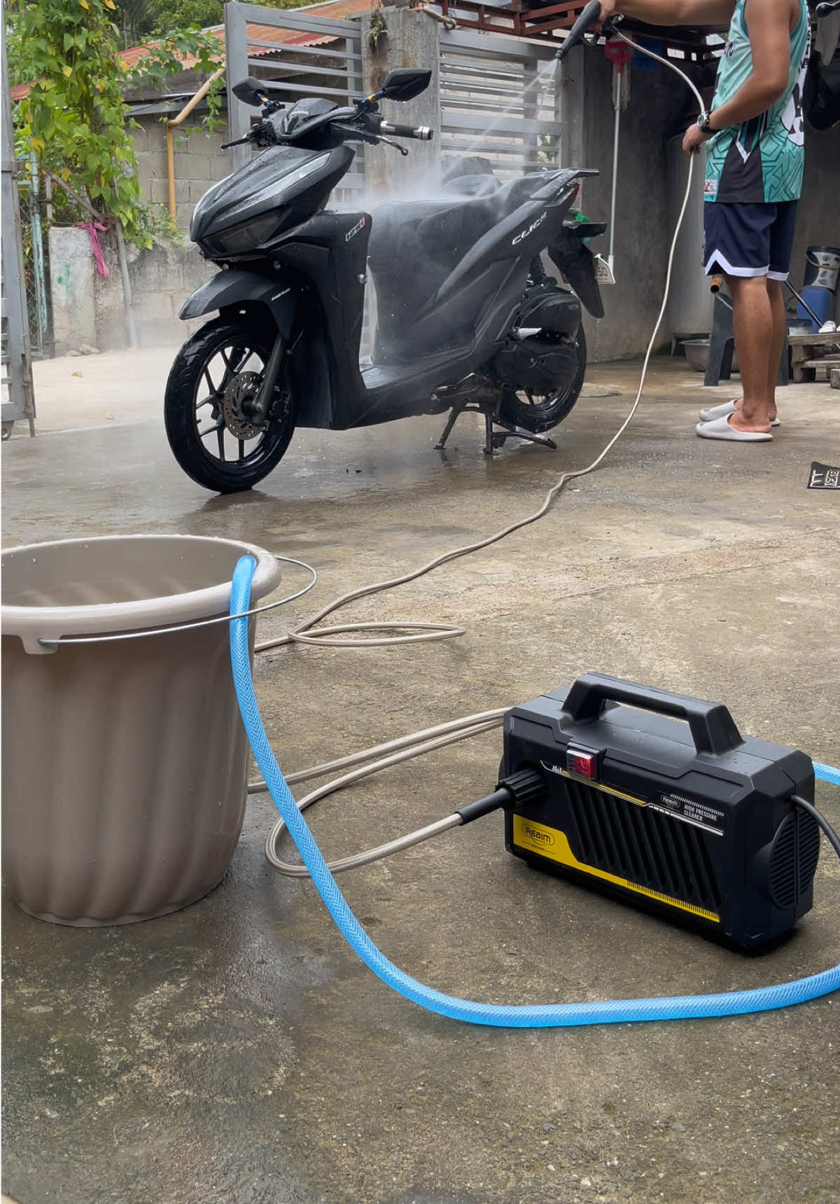 REAIM High Pressure Washer Heavy Duty Portable High Power Cleaning Machine 2500W #portablepressurewasher #cleaning #carwash #carwashing #highpressurewasher #pressurewashing 