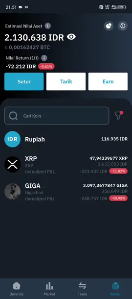 #kripto beli saat orng jual, jual saat orng beli 🔥
