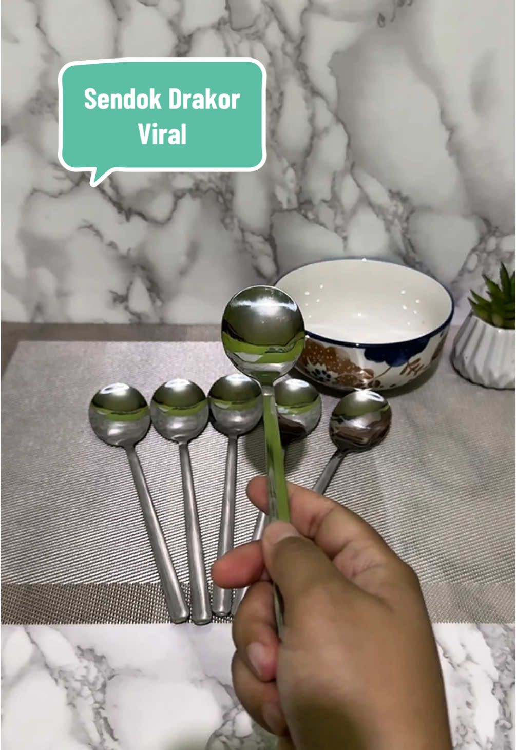 Sendok drakor ada disiniii #sendokmakan #sendokkorea #sendoktebal #sendokviral 