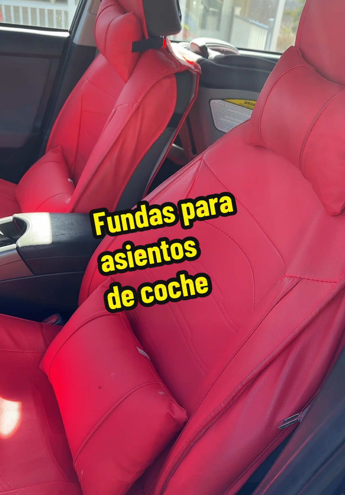 Fundas para asientos de coche #cover #car #seat #carseat #universal #deluxe #leather #compatible #covers 