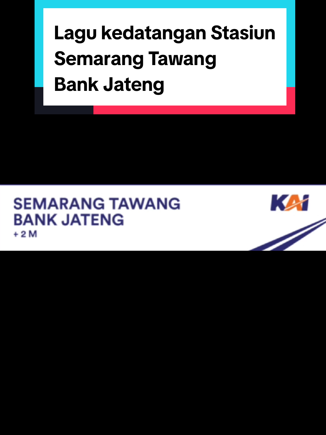 Instrumental Lagu kedatangan Stasiun Semarang Tawang Bank Jateng #instrumental #KAI #fyp #semarangtawangbankjateng #gambangsemarang 