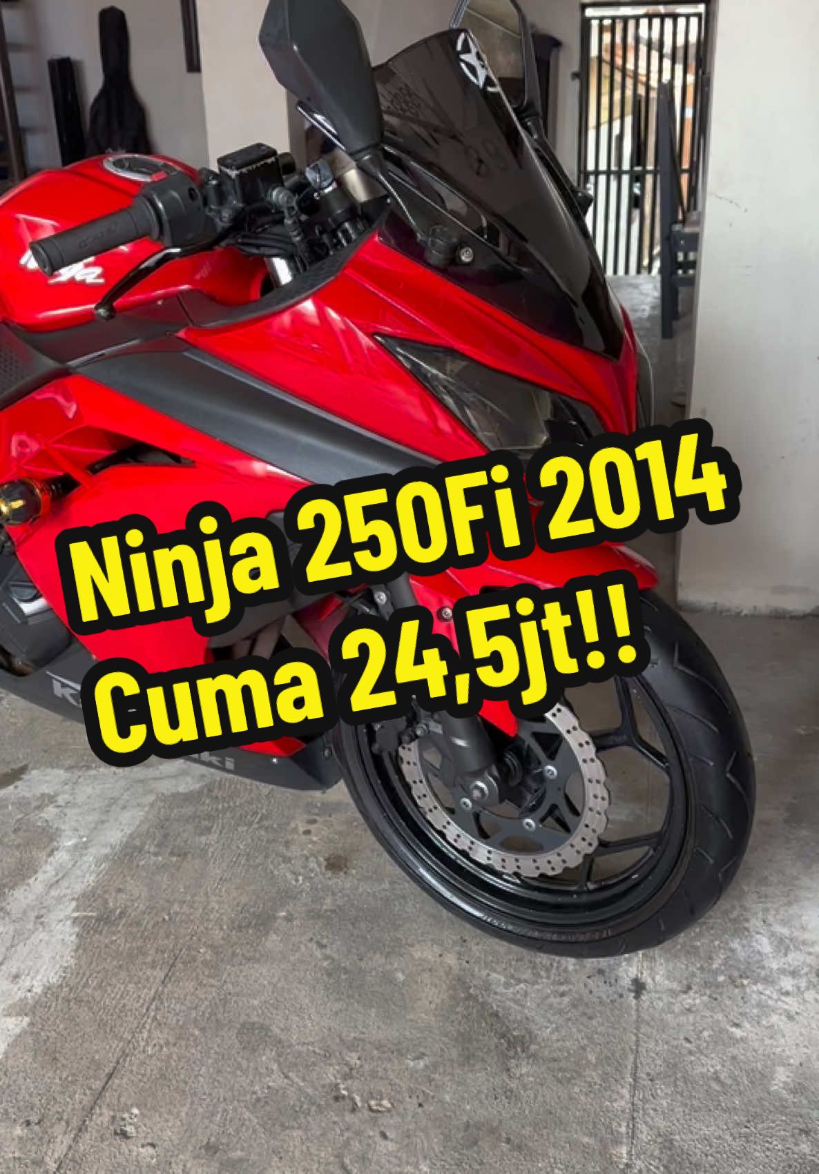 Ninja 250Fi 2014 boskuu siap diajak mudik!! Lokasi Bogor Kota #jualmotorninja #ninja250fi #kobemotorbgr #jualmotorsport #motormurah #jualmotorbekas #fyp #berandagak #videoviral #tiktokviral 