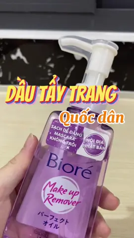 🧖🏻‍♀️ Dầu tẩy trang là món luôn phải có sau mỗi lần make up 🧏🏻‍♀️ #Biore #dautaytrang #LearnOnTikTok #lamdep #loanyeugiadinh #review #reviewlamdep #xh 