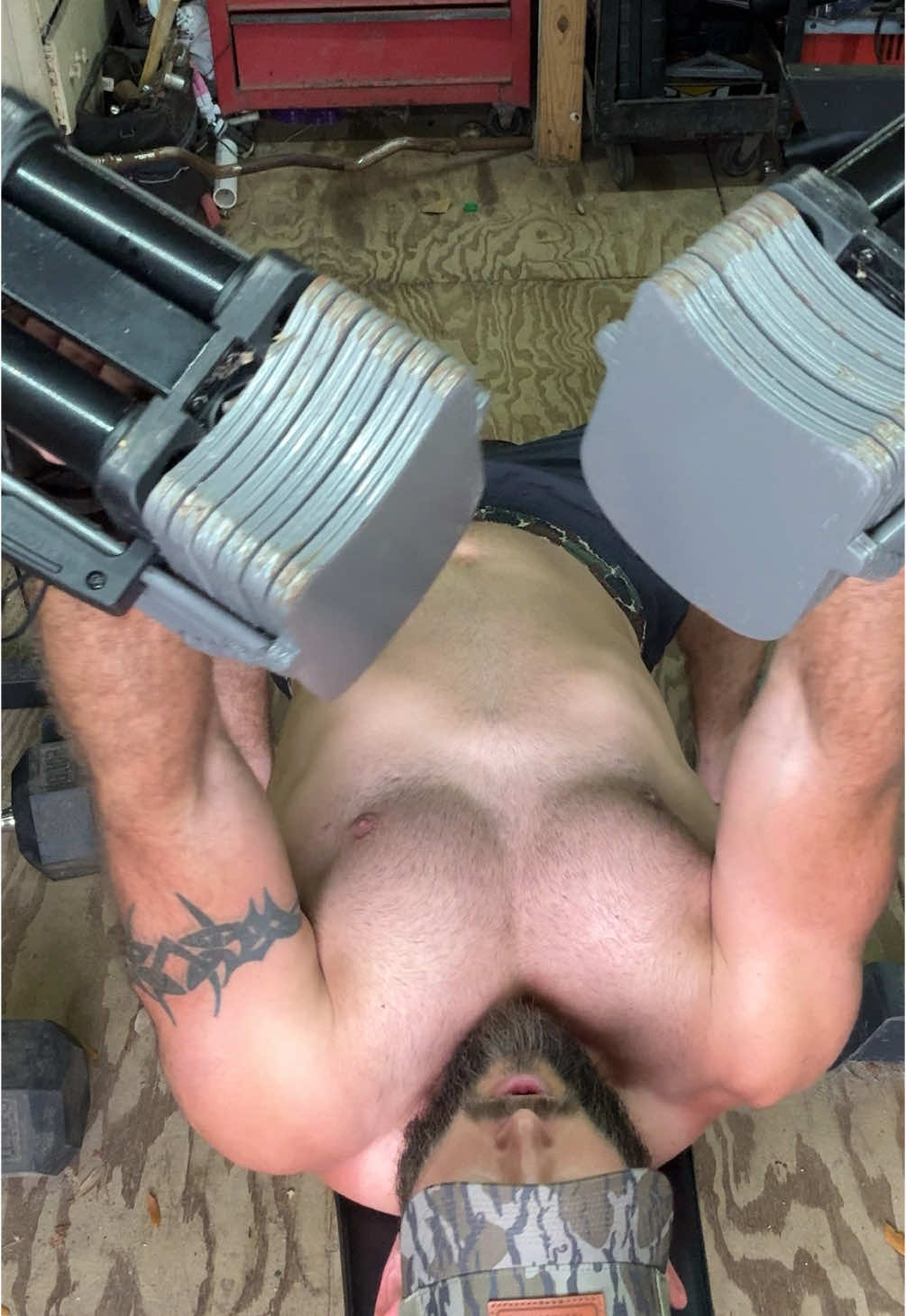 #fyp #relatable #trending #tiktok #tiktokshop #trend #viral #workout #powerlifting #powerbuilding #powerblocks #garagegym #homegym #gymreapers @Tess Walker 