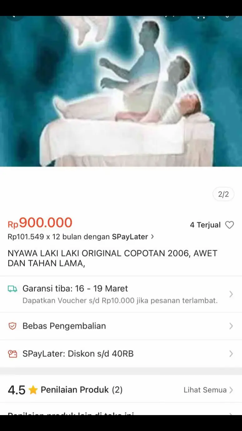 Kok ada pulak jual nyawa d shopee 😂 Gimana cara pasangnya? Bisa pakai Spaylater pulak 😂😂😂 ~udh ada yg beli ~udh ada yg ngreview  Apa aku yg gagal paham ya 🙃🙃