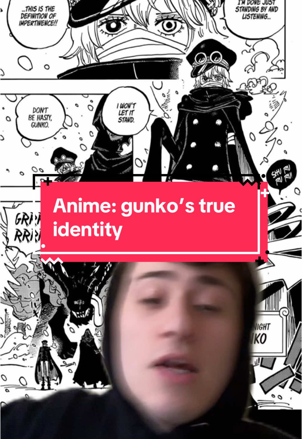 #greenscreen I HAVE FIGURED OUT WHAT GUNKO’S TRUE IDENTITY IS!!! Follow @Triple Nexus !! #fyp #foryou #foryoupage #anime #manga #onepiece #luffy #zoro #sanji #bonney #gear5 #naruto #boruto #bleach #ichigo #dbz #dragonballz #dragonball #goku #vegeta #demonslayer #jjk #yuji #yuta #gojo #sukuna #mha #aot #AttackOnTitan #eren #twitch #streaming #game #gaming @👹ANIME.GUNNY👹 @Nerd Twitch 