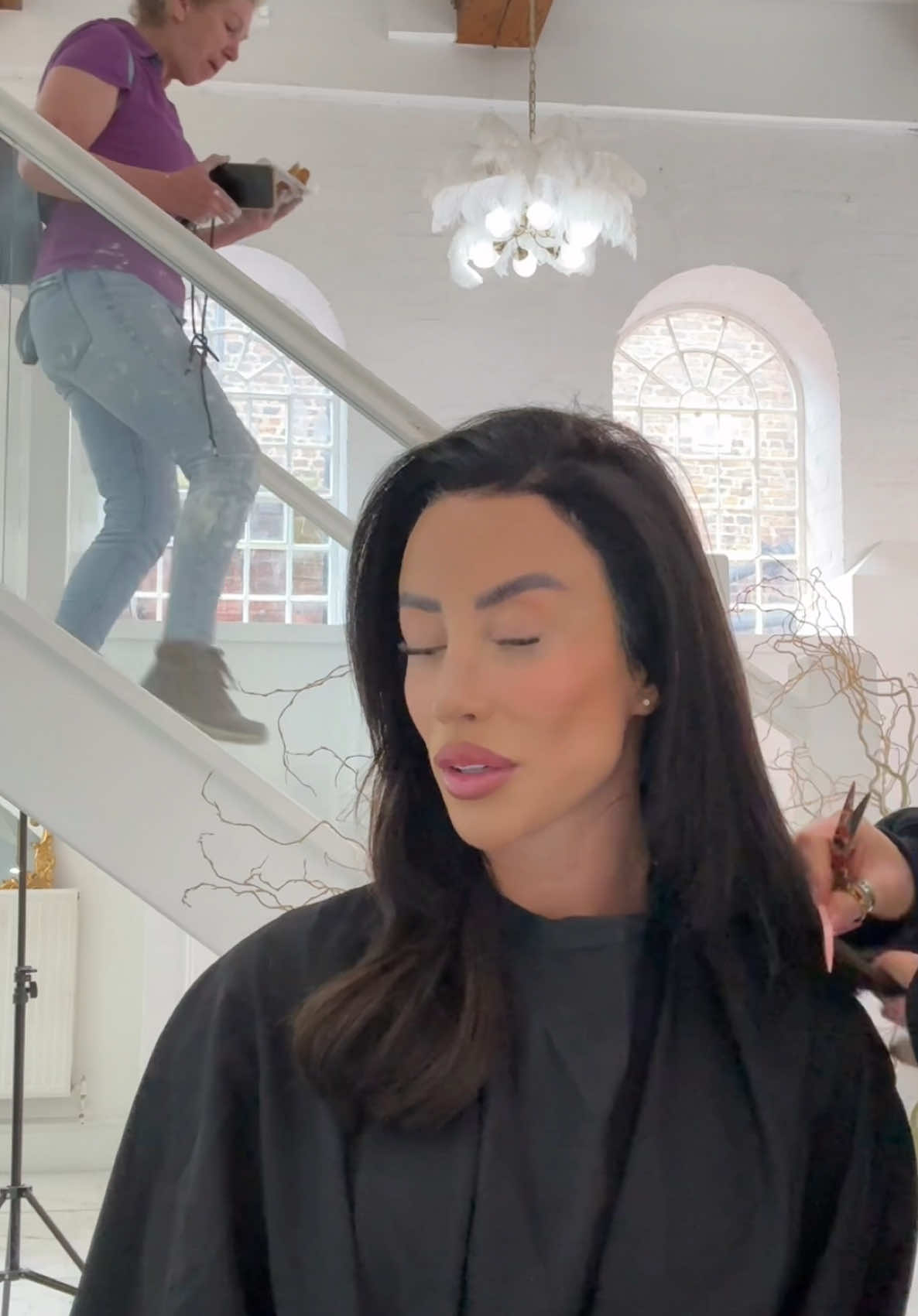 Gone for the chop #hairtransformation @Amyataura please give my girl a follow ✨✨✨