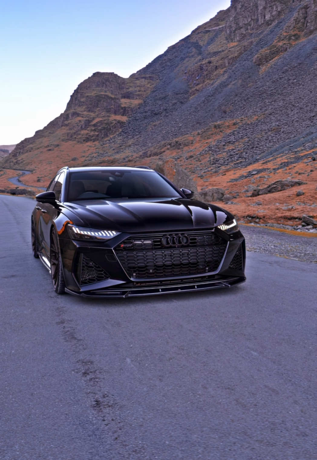 Mountain pass 🖤.. #audi #rs6 #cars #foryou #fyp #carsoftiktok 
