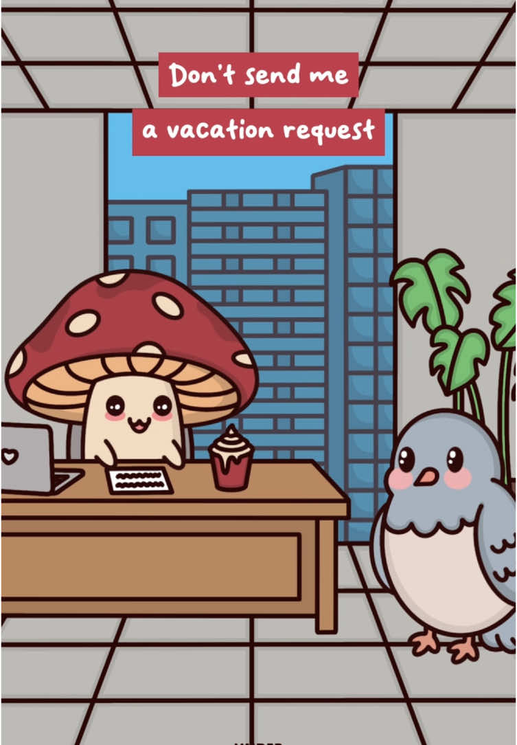 Boss Of The Year 🏆  Original Audio: @Katie Myers | Biz & Leadership  #corporate #office #work #boss #manager #animation #mushroom #bird #understudio