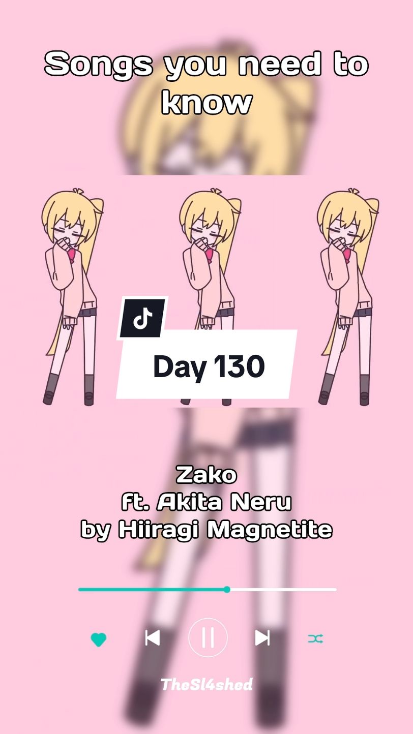 Antwort auf @nexo.nexo another great song by Hiiragi Magnetite thank you ^^👌 Day 1⃣3⃣0⃣ Zako ft. Akita Neru ~ Hiiragi Magnetite Please note all rights for the video and music belong to the singer/producer. This is only for entertainment purposes. #songs #music #spotify #songsyouneedtoknow #day130 #zako #akitaneru #hiiragimagnetite #recommendation #songrecommendation #fyp 