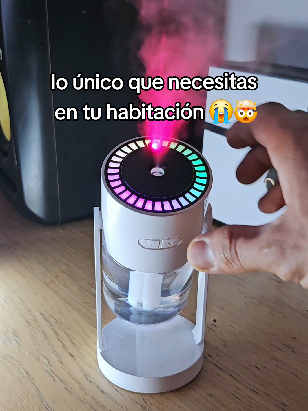 es lo mejor que hay en mi habitación 😍  #humidifier #proyector #humidificador #tiktokmehizocomprarlo #tiktokmademebuyit 