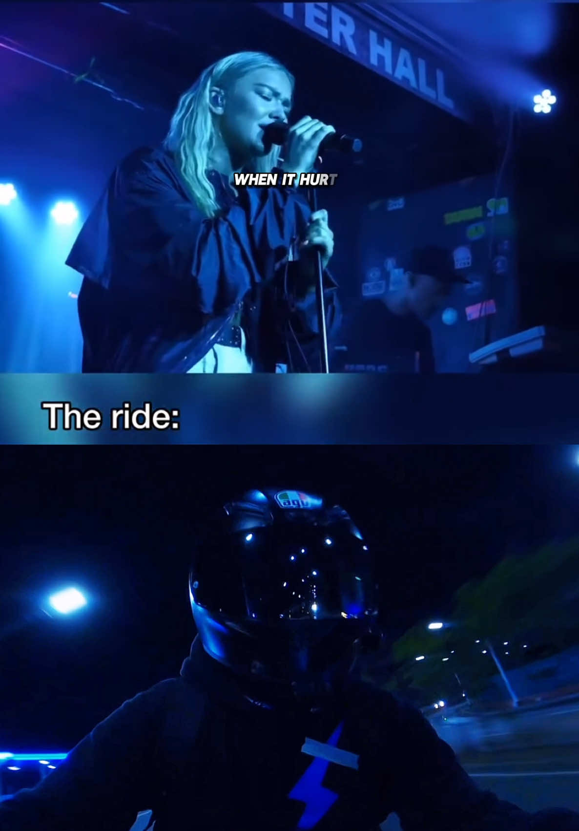 it hurts so good.. #nightride #nightlight #citylights #fyp #foryou #pov #astrid #hurtssogood #mood #music #lyrics #agv #boysofadv 