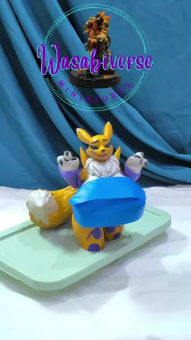 Renamon Model by chunkerbuns comissioned through @freyas_fantasys1 . Had a little hiatus on work due to several life events #comission #artistsoftiktok #handpainted #airbrush #3dprinted #3dprinting #artist #pinup #handpainting #furryart #furryartwork #animegirls #digimon #digimonadventure #renamon #renamondigimon #renamonsexy