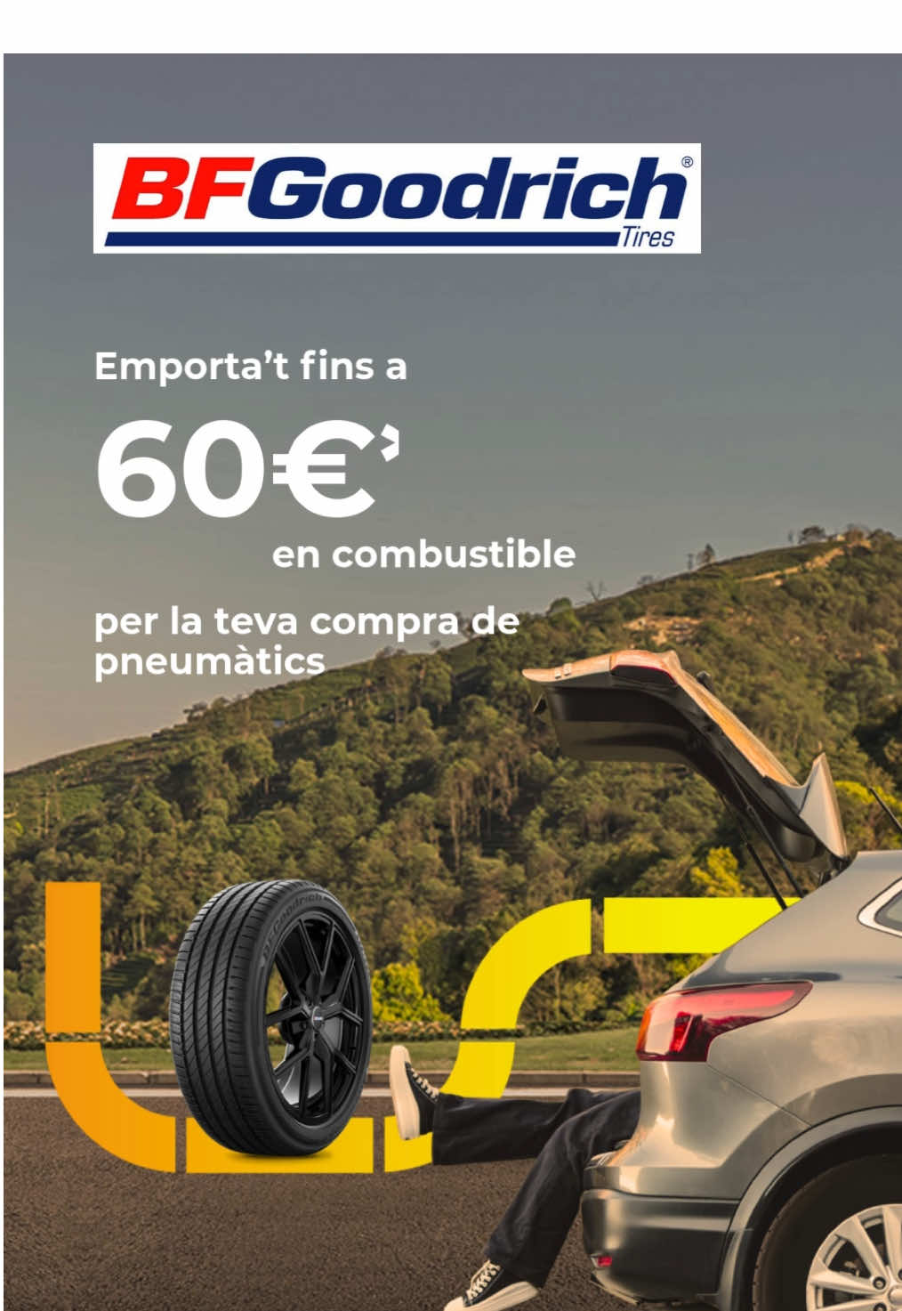 repárate para la aventura con BFGoodrich! 🔥🚗

En Taller Dorado ya tenemos disponibles los neumáticos BFGoodrich, diseñados para ofrecer máxima tracción, resistencia y seguridad en cualquier terreno.

✅ Mayor estabilidad en carretera y off-road
✅ Durabilidad extrema para largos recorridos
✅ Tecnología de última generación para mejor agarre

💡 Equipa tu coche con lo mejor y siente la diferencia en cada trayecto.

📍 Ven a Taller Dorado y consigue los tuyos hoy mismo.

#TallerDorado #BFGoodrich #NeumáticosPremium #ConducciónSegura #Euromaster #AventuraSobreRuedas 