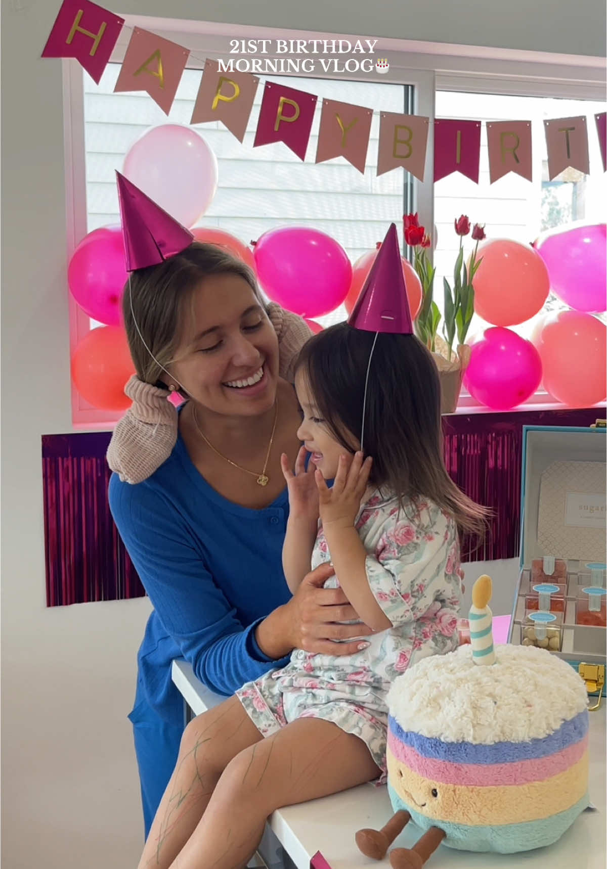 21ST BIRTHDAY MORNING🎂✨🩷ILY ALL SO MUCH!! #trending #youngmom #momsunder25 #morningroutine #productivity #motivation #Lifestyle #Vlog #diml #birthday #21 