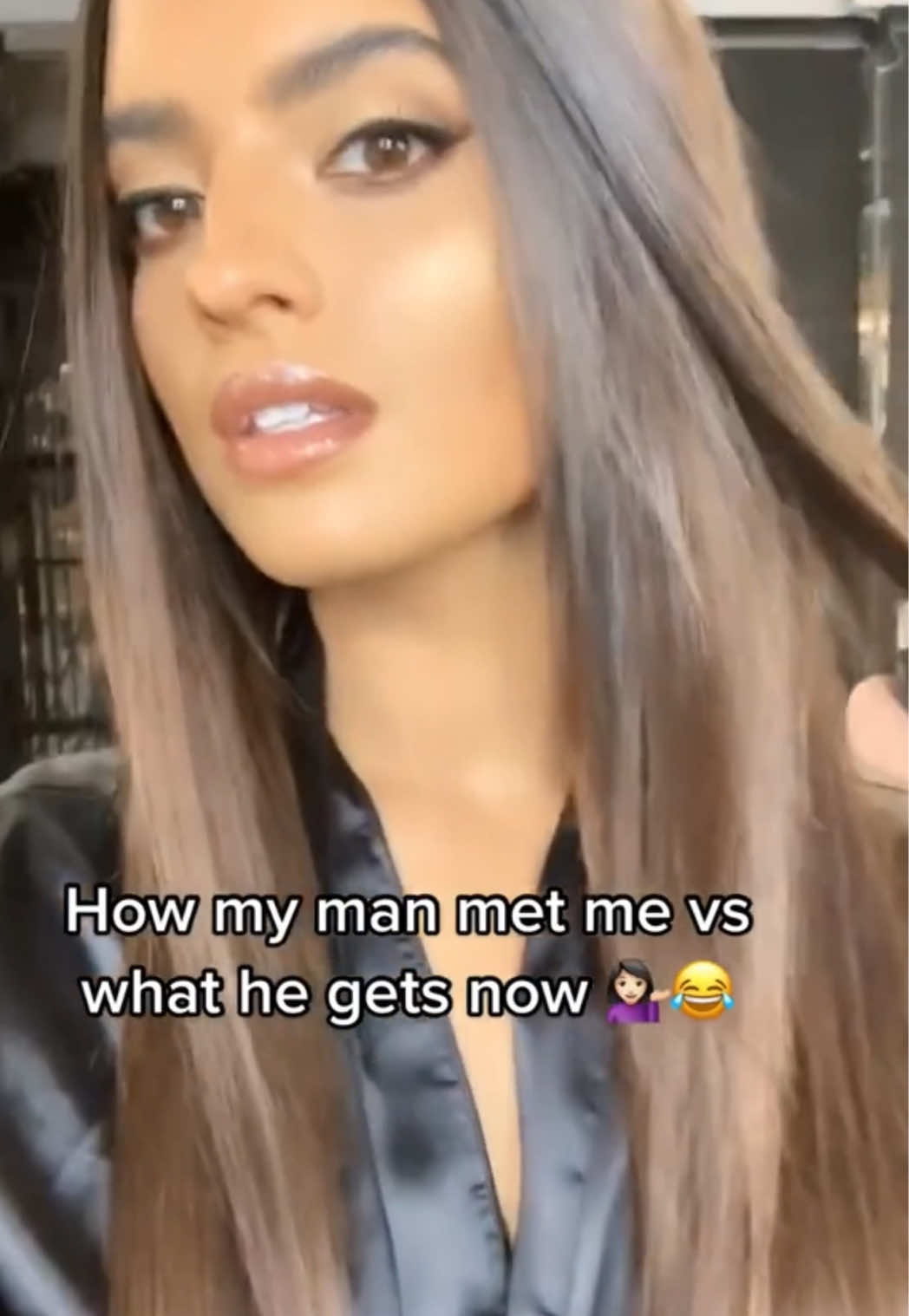 Which one do you prefer? LOL #couple #couples #couplestiktok #date #datenight #couplecomedy #ninadrama 