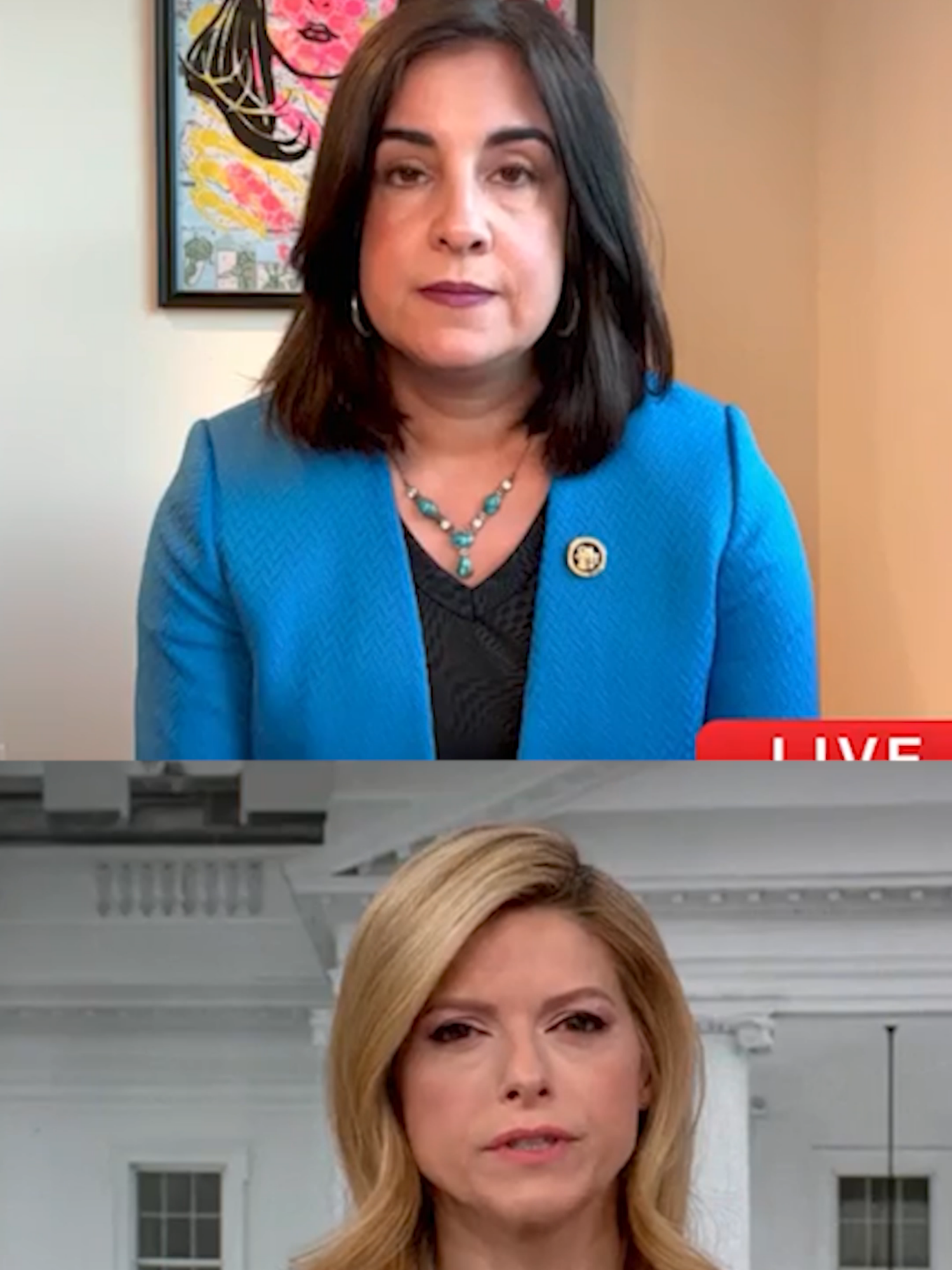 Republican Congresswoman Nicole Malliotakis struggles to defend Trump's tariffs #nicolemalliotakis #fyp #tariffs #target #bestbuy