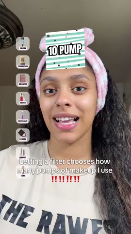 LETTING A FILTER CHOOSE MY MAKEUP 🙃😭 #makeupchallenge #makeupchallenges #filtermakeup #makeupgame #makeup #beautyrelated #beauty 