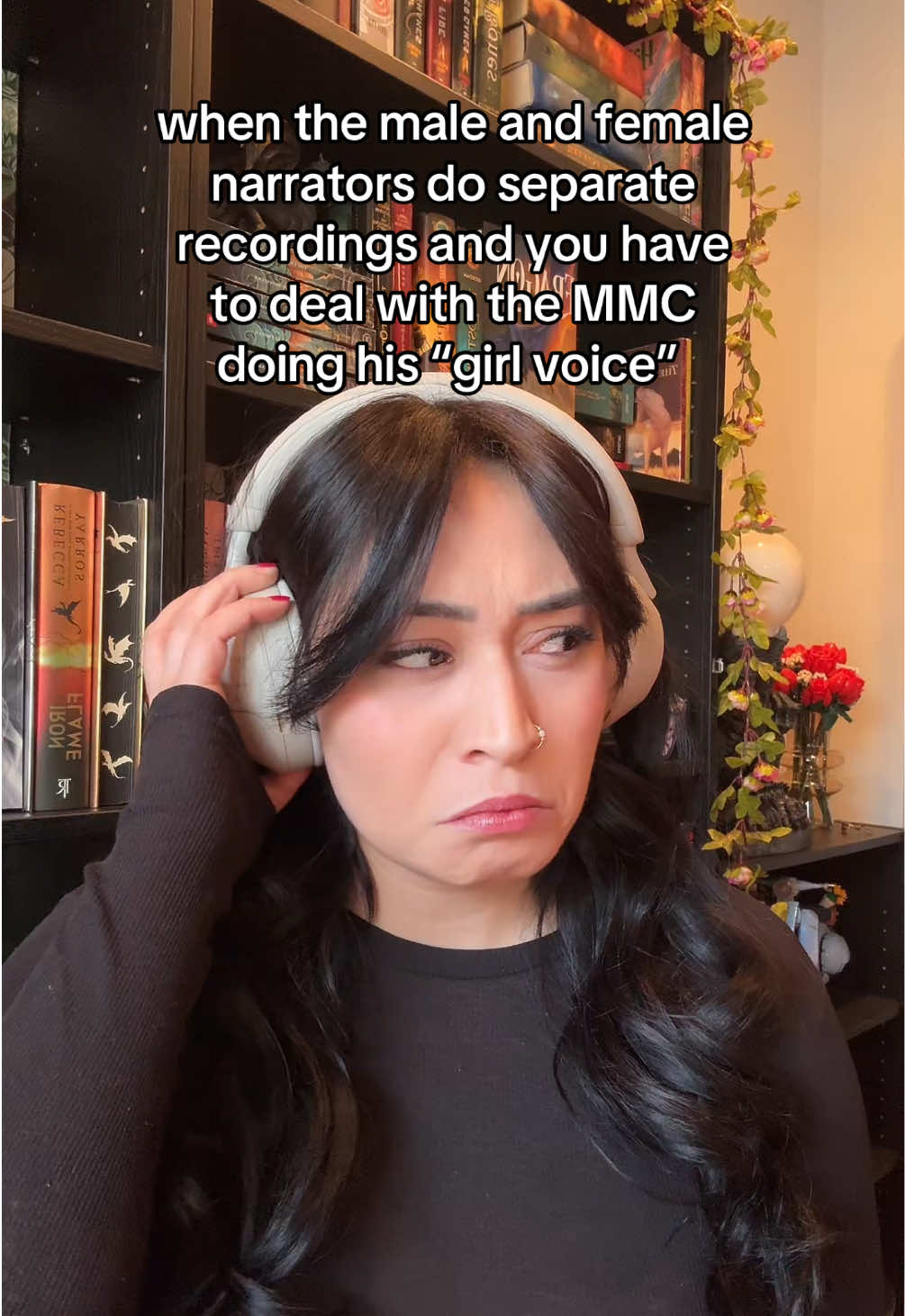 sometimes it ruins the whole book for me 😭 #audiobooks #audiobooknarrator #BookTok #reading #fantasybooks #relatable #bookishhumor #booktoker #booktokfyp 