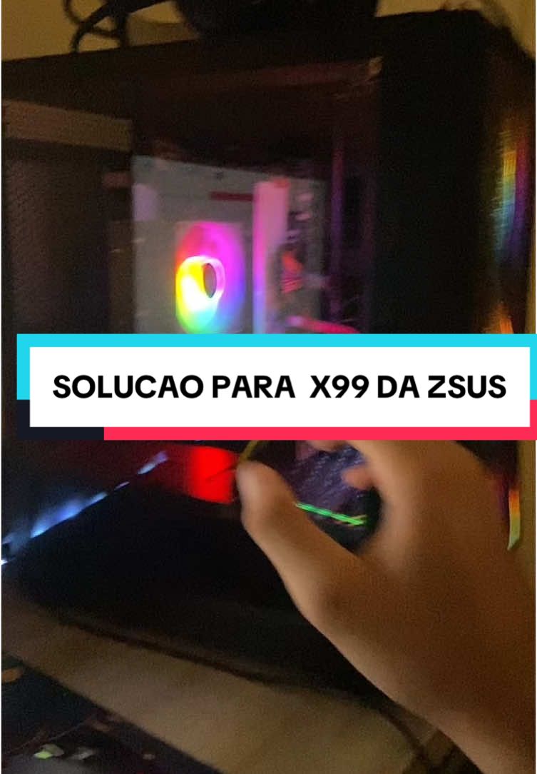 solução para x99 com dissipação ruim #pcgamer #hardware #viral #foryou #pcgamerbarato #xeon 