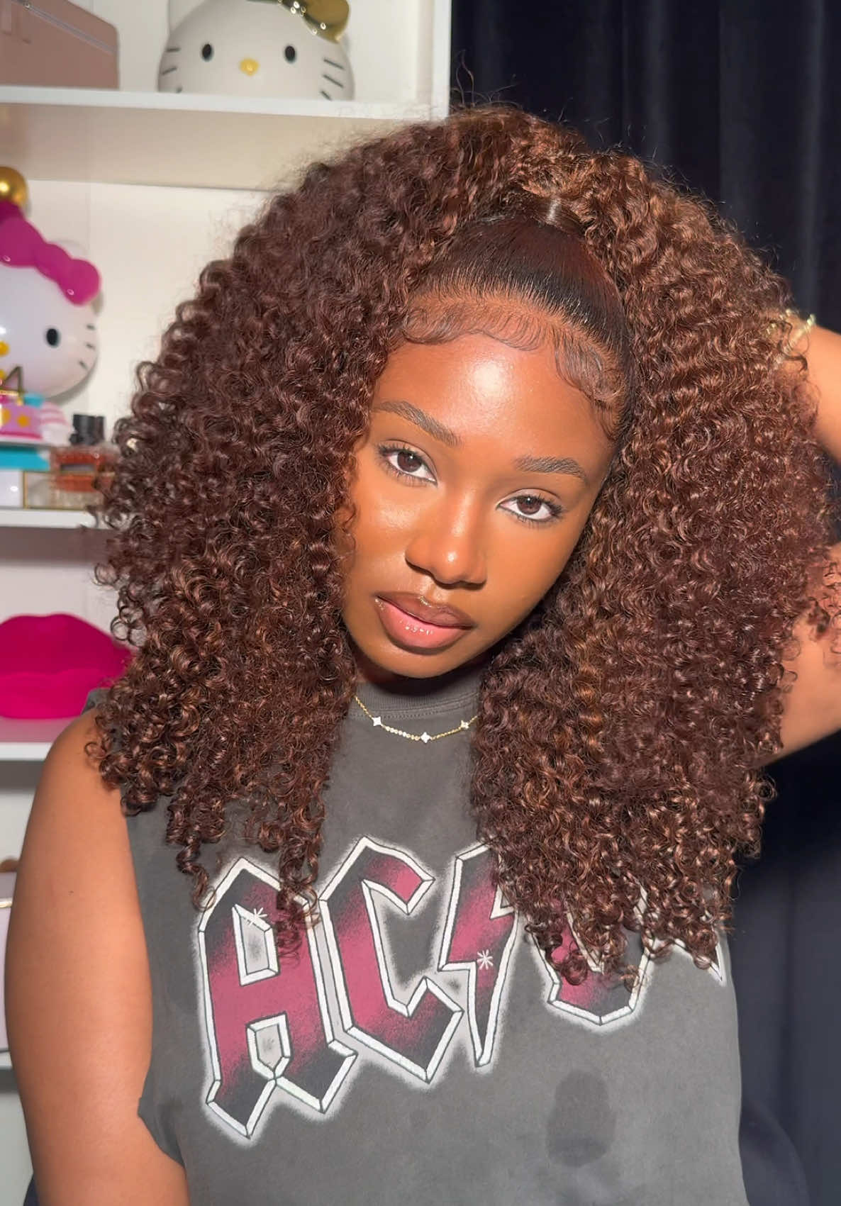 I’m doing heatless hairstyles all spring!! No leave out half up half down quickweave (heatless) @curlsqueen | Curly Bundles  @designessentials | oil #halfuphalfdown #quickweave #quickweavetutorial #naturalhair  #leaveoutquickweave #quickweavestyles 