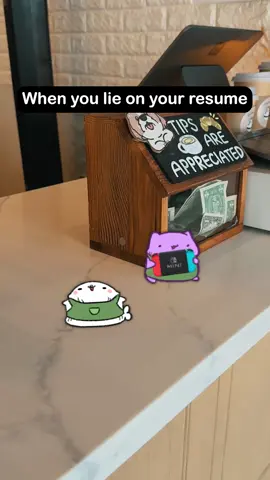 First day on the job so stressful 😣 #animation #cute #cat #fyp #reels #foryou 