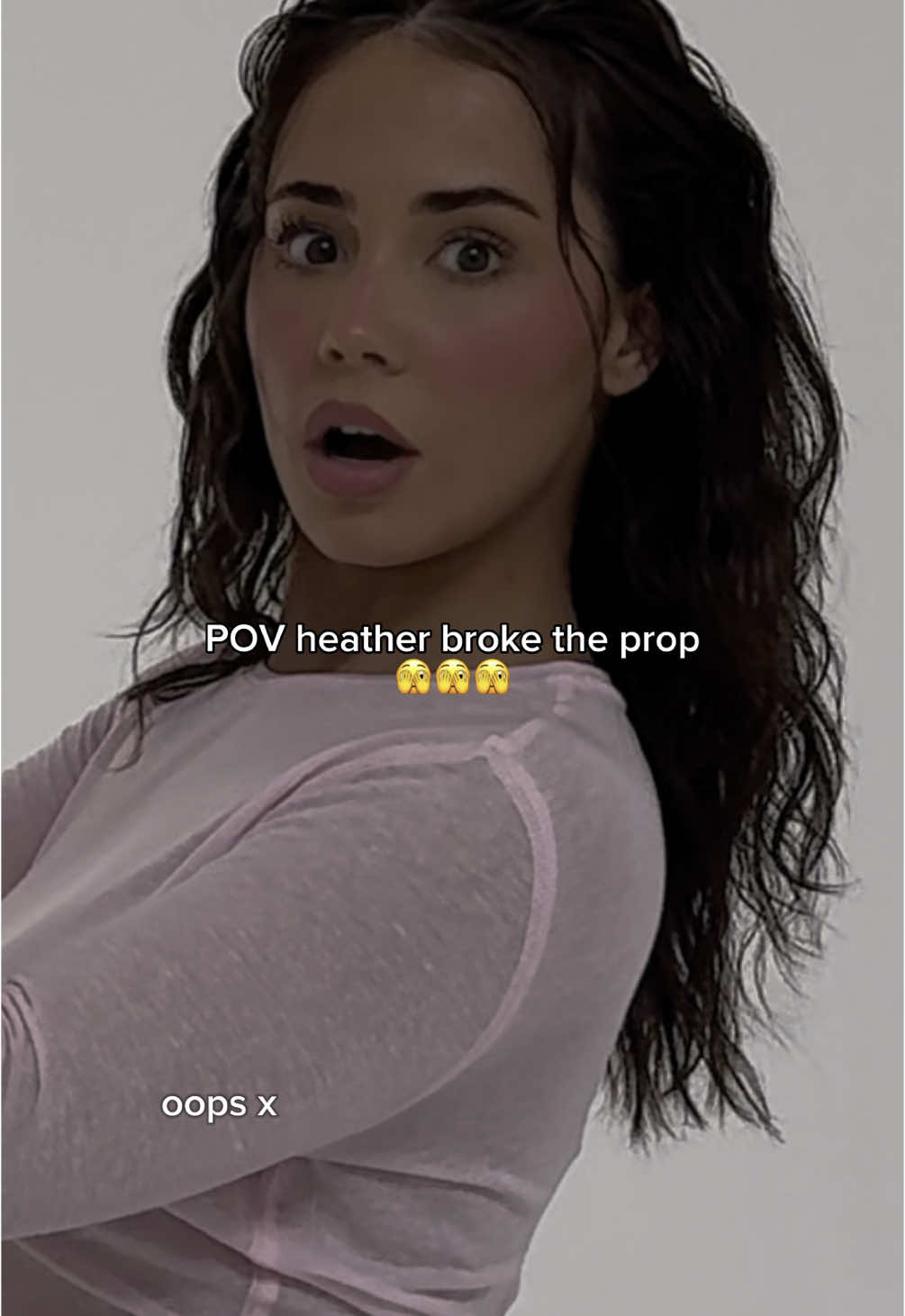 When @Hev casually broke our giant Lash Ceo prop for our campaign shoot … 👀🤣 #fyp #lashceo #lashes #lashextensions #viral_video #accident #funnyvideo #prankster #blowthisuptiktok #fail #epicfail #justdidabadthing #campaign 