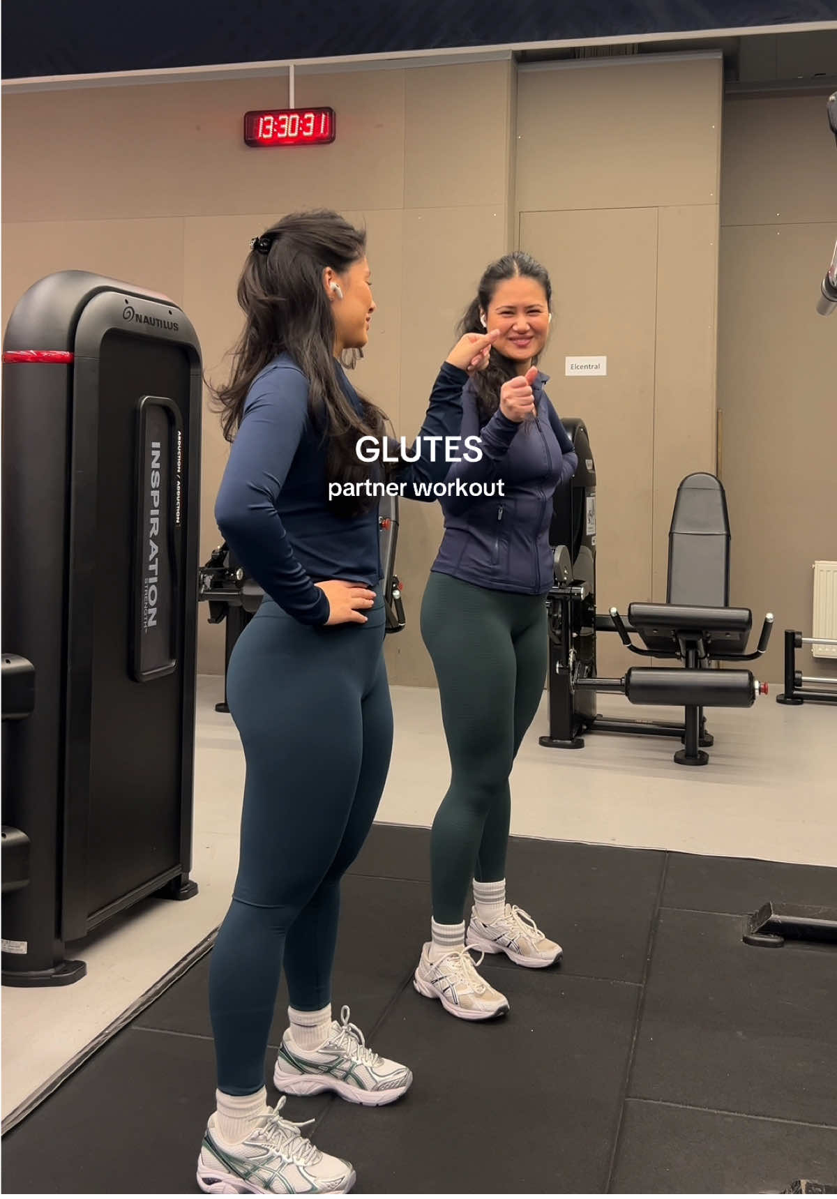 we’re back with a partner workout!! 