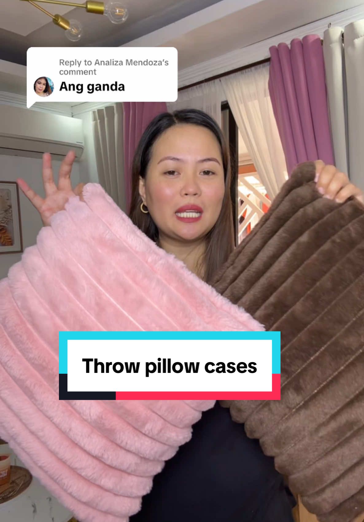 Replying to @Analiza Mendoza legit na maganda at malambot talaga ang mga throw pillow cases na to. #throwpillowcase #throwpillowcases #pillowcase #sofapillowcase #throwpillowcasewithzipper #softthrowpillowcase