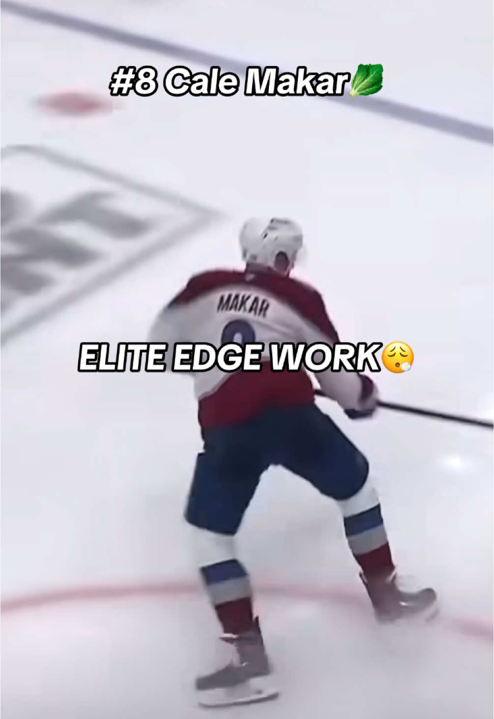 Cale Makar skating is so ELITE😮‍💨 #hockeytiktoks #icehockey #fyp #NHL #hockeyplayer #hockey #calemakar 
