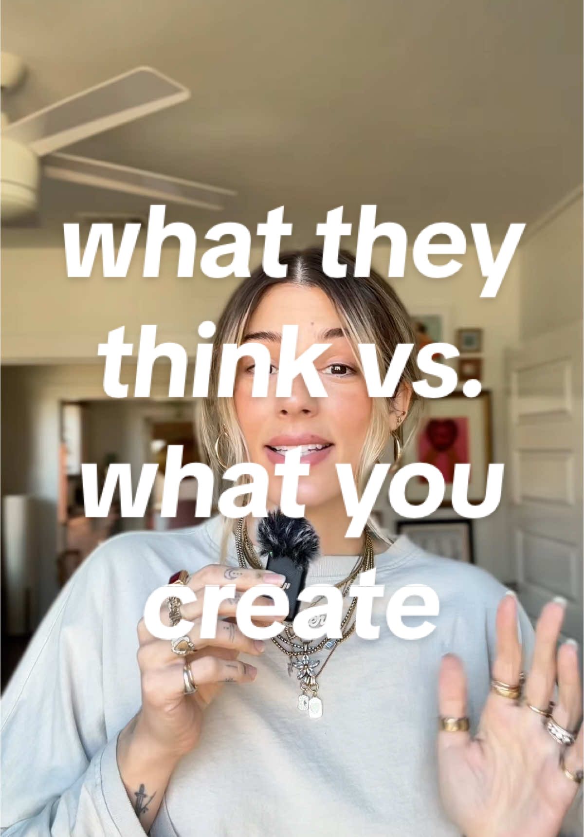 Ever catch yourself holding back from posting that video, sharing that idea, or just fully showing up on social media because you're worried about what they might say? 